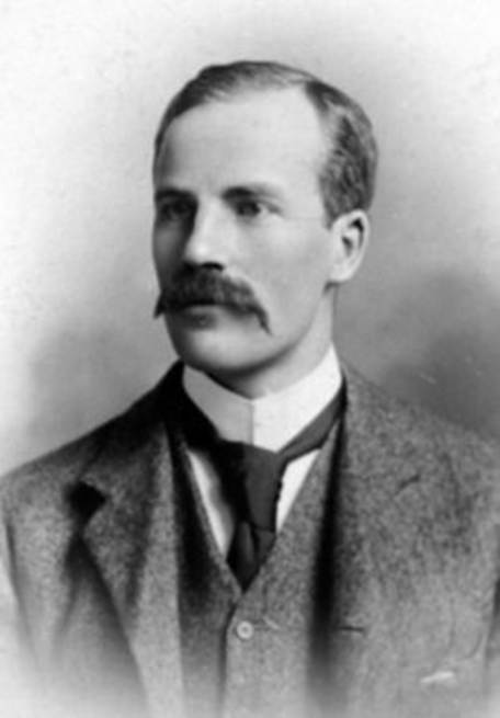 A person with a mustache